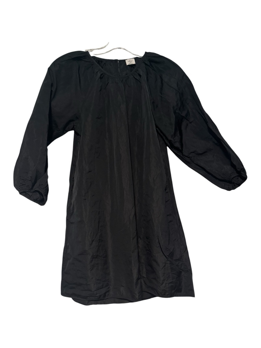 Aritzia Wilfred Cava Taffeta Trapeze Dress – Black – Women’s XXS EUC - Picture 2 of 6